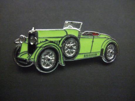 Alvis Speed 20 (1932 - 1936)groen model auto oldtimer